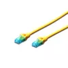 Digitus DK-1512-020/Y cavo patch Ethernet giallo