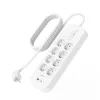 SurgePlus 8x presa Schuko 1xUSB-A 1xUSB-C 900J 2 m