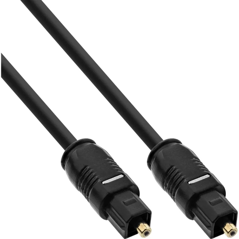 InLine Cavo audio ottico Toslink maschio/maschio, 15 m, nero (89916)