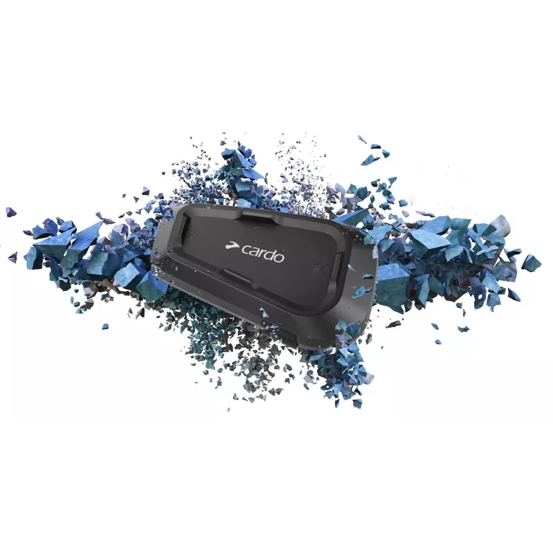 Cardo Spirit HD Duo interfono moto 2 canali 600 m nero