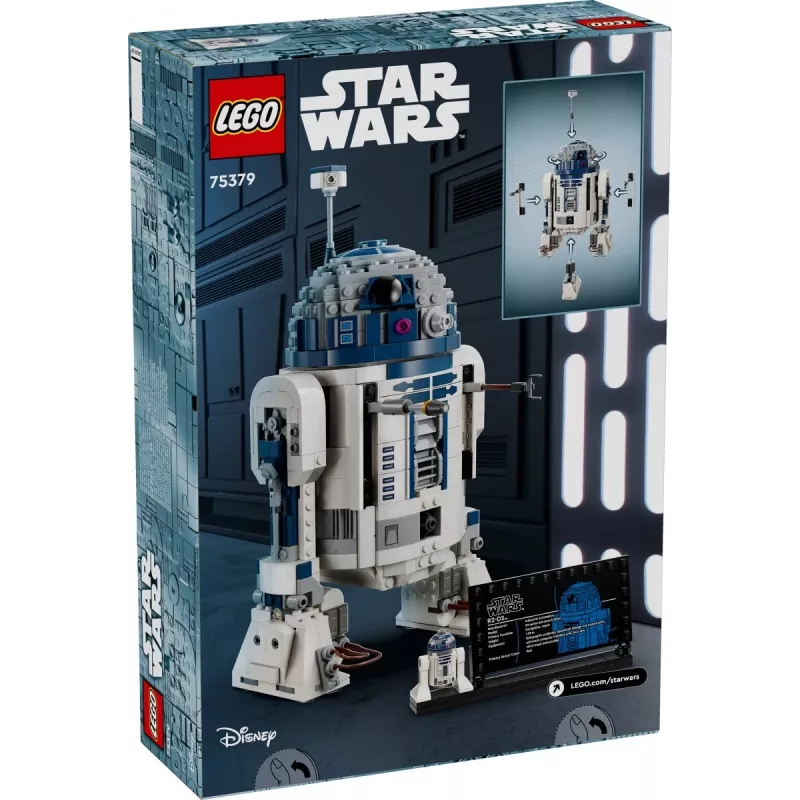 LEGO Star Wars 75379 R2-D2 set di costruzione con minifigure di Darth Malak, 1050 pezzi, 10+