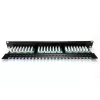Digitus DN-91524U-EC patch panel 19" a 24 porte Cat5e U/UTP, 1U, con supporto per cavi, nero