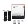 Kit di montaggio Noctua NA-HC4 chromax.Nero — accessorio in alluminio per dissipatore CPU, nero