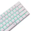 Tastiera meccanica White Shark Shinobi-2 Brown Switch layout US — design compatto, switch Brown