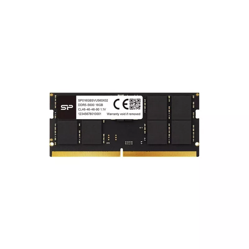 RAM SODIMM per laptop DDR5 16 GB 5600 MHz Silicon Power (262-Pin, CL46, 1,1 V)
