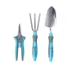 Set attrezzi da giardino Extralink 3 pezzi — pala, cesoie, rastrello