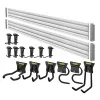 Stanley STST22000-1 scaffale porta attrezzi da giardino a parete in acciaio