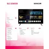 LED SMART TV SENCOR SLE 32S803B 32 pollici webOS HD 1366×768, HDR10, Wi‑Fi, Bluetooth, DVB‑T/T2/C/S/S2, 3×HDMI, 2×USB