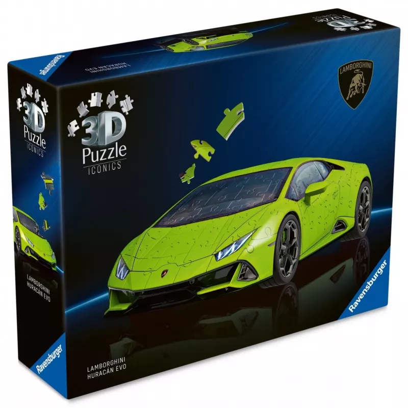 Puzzle 3D 158 pezzi Lamborghini Huracan EVO verde