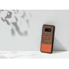 Custodia per smartphone man and wood per Galaxy S10e — scacchi marroni con bordo nero