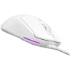 LORGAR MSA10, mouse gaming Ultralight Wired Advanced, bianco
