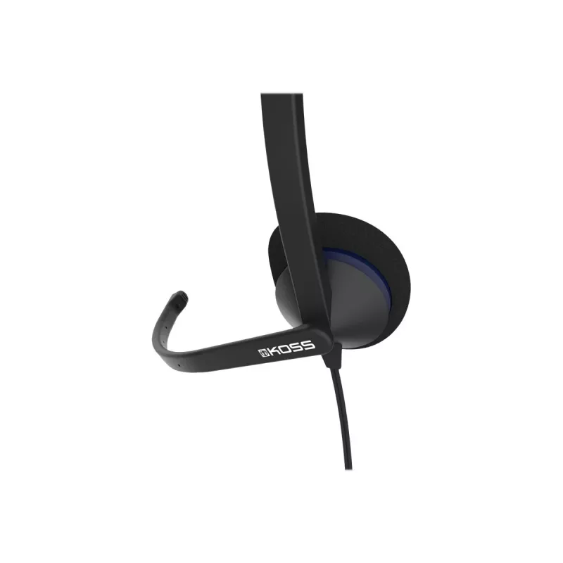 Koss | cuffie | CS195 USB | con filo | on-ear | microfono | nero