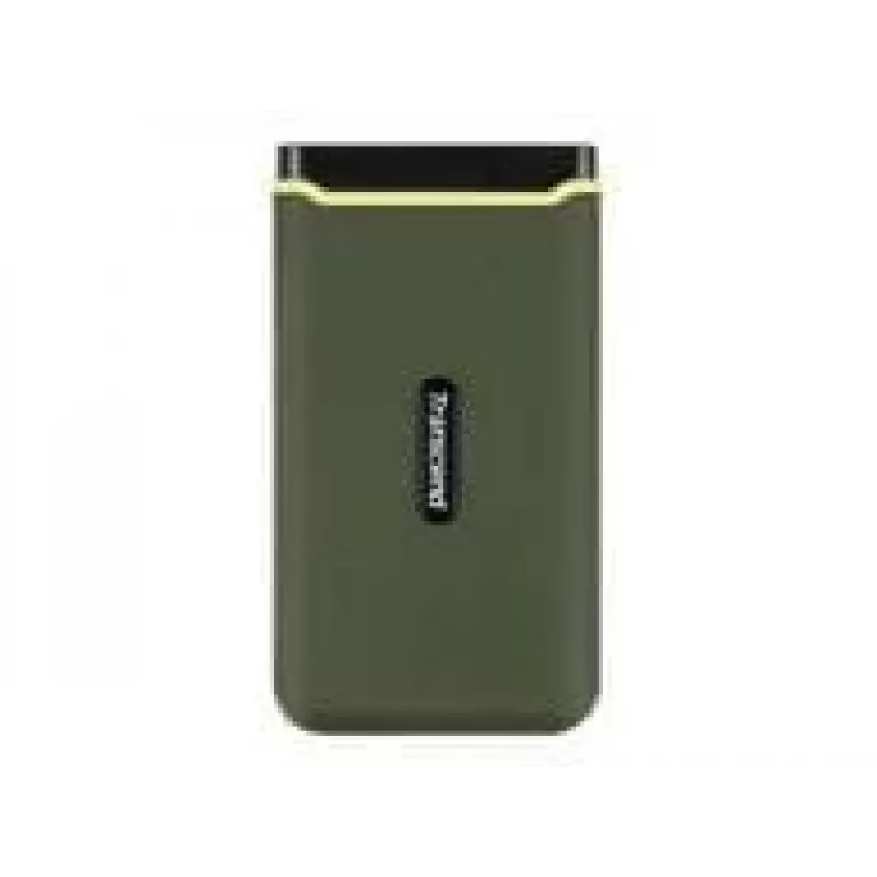 Transcend ESD380C TS2TESD380C SSD portatile 2 TB, USB 3.2 Gen 2x2, USB-C, 2000 MB/s, verde militare