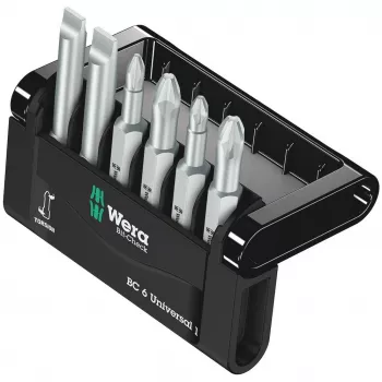 Set di punte per cacciavite Wera Bit-Check 6 pezzi