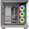 Case PC Thermaltake View 380 XL WS ARGB Snow White — Midi-Tower, supporto ATX, con finestra