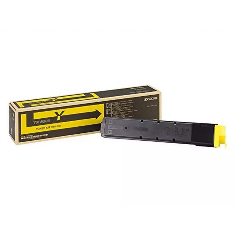 Cartuccia toner KYOCERA TK-8505Y 1 pezzo originale giallo