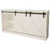 Cassettiera 160x80x35 GRANERO bianco/lucido bianco