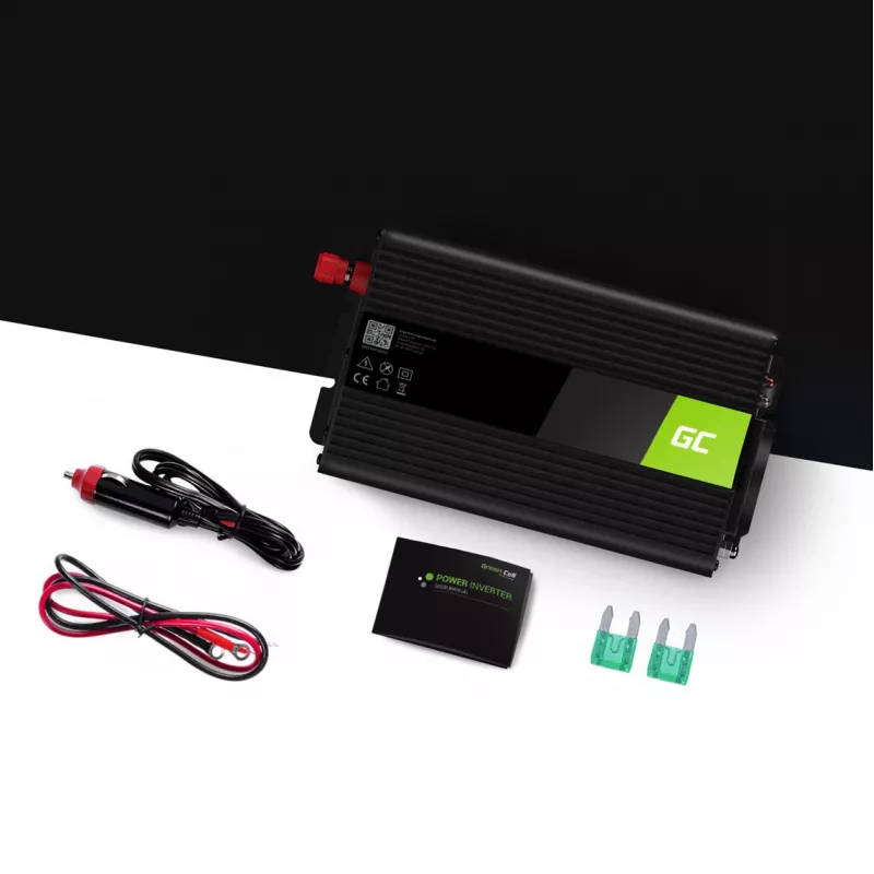 Convertitore di tensione Green Cell 24V a 230V 300W nero