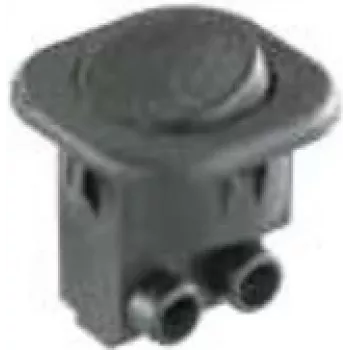 Bachmann 924.133 Interruttore elettrico interruttore a bilanciere 1P nero (924.133)