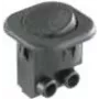 Bachmann 924.133 Interruttore elettrico interruttore a bilanciere 1P nero (924.133)