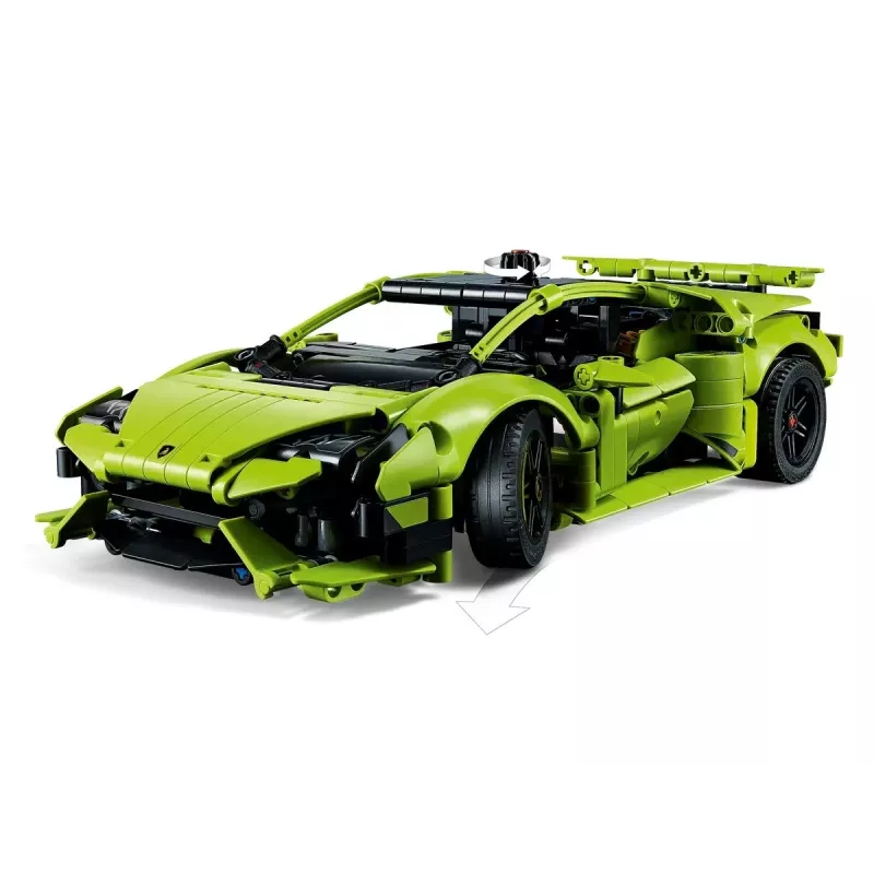 LEGO Technic kit di costruzione modello Lamborghini Huracán Tecnica in scala 1:10, 806 pezzi, età 9+