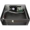 Case PC INTER-TECH S21 nero/argento ATX supporto per 6 ventole