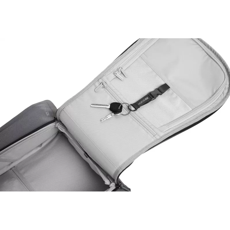 Zaino XDDESIGN Bizz grigio P705.932 – zaino da città idrorepellente e leggero