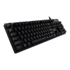 Logitech Gaming G512 - tastiera - retroilluminata - USB - QWERTY - spagnola - switch tasti: GX Brown Tactile - carbone
