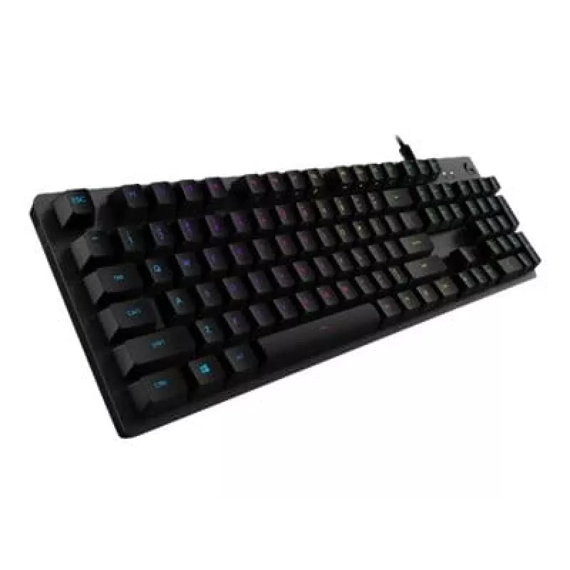 Logitech Gaming G512 - tastiera - retroilluminata - USB - QWERTY - spagnola - switch tasti: GX Brown Tactile - carbone