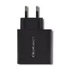 Alimentatore QOLTEC 51717 45W 20V 3A caricabatterie AC per interni per smartwatch, nero