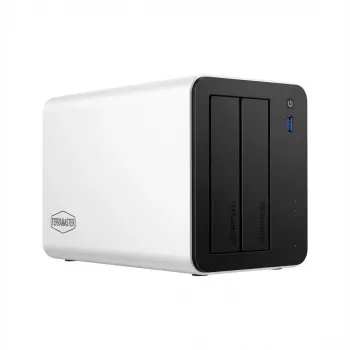 NAS 2-Bay TERRAMASTER F2-425 PLUS, 8 GB DDR5 RAM, senza dischi (senza hard disk)