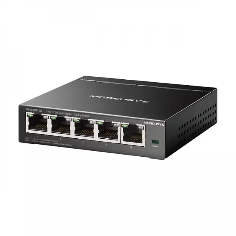 Mercusys MS105GS-M2 Switch desktop Multi-Gigabit 2.5G a 5 porte