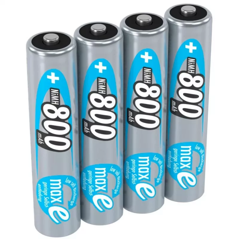 1x4 Ansmann maxE batteria ricaricabile NiMH Micro AAA 800 mAh 5035042