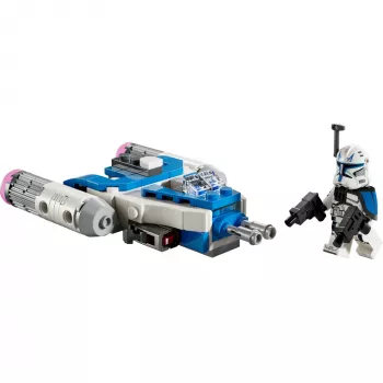LEGO Star Wars Captain Rex Y-Wing Microfighter pezzo da collezione – Giocattolo astronave delle Guerre dei Cloni con una minifigure personaggio per ragazzi dai 6 anni