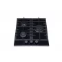 Piano cottura a gas da incasso MPM 45-GMH-16 nero 45 cm 3 zone di cottura
