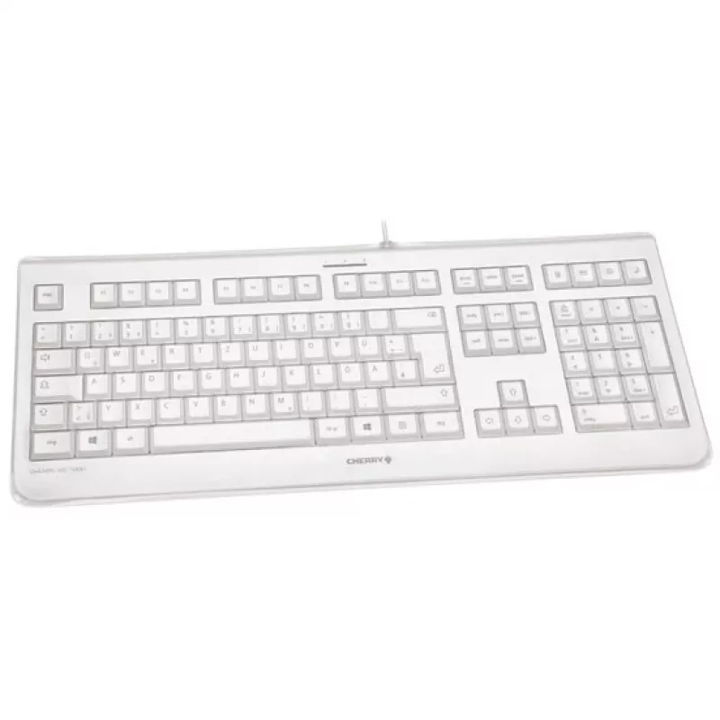 CHERRY KC 1068 Tastiera USB layout svizzero grigio