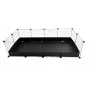 C&C gabbia modulare 4x2, 145 x 75 cm, nera