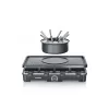Raclette Severin RG 2347 8 persone 1400 W nero