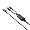 Cavo USB-C 2-in-1 Unitek C14146ABK01 1,8 m, USB-C a USB-C, 100 W PD, nero