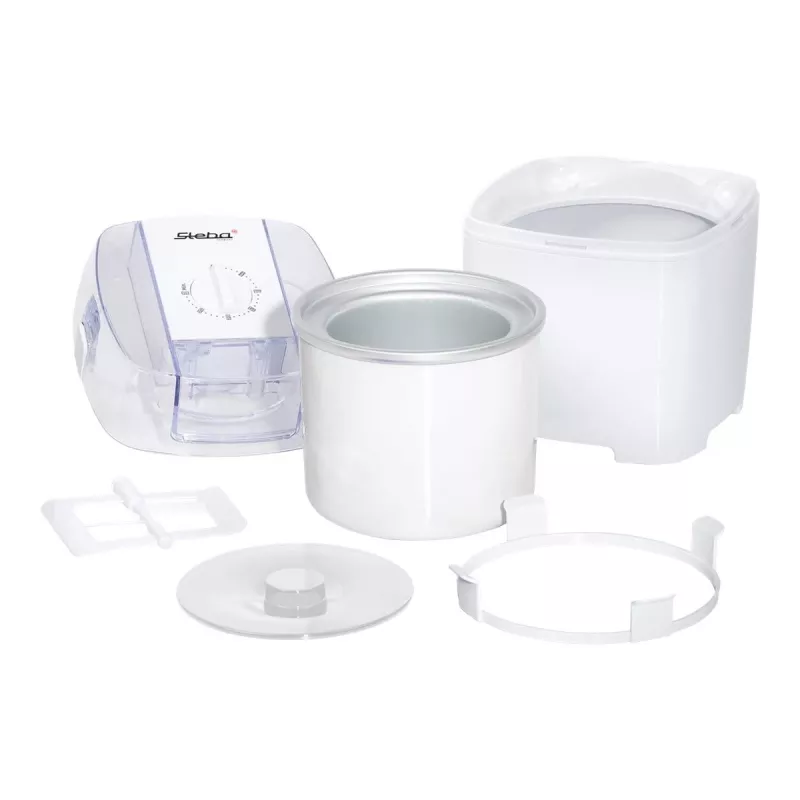 Macchina per gelato Steba IC20 1,5L 9,5W trasparente bianco