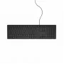 Tastiera USB con filo Dell KB216 layout tedesco nero – tastiera full-size compatta con tastierino numerico