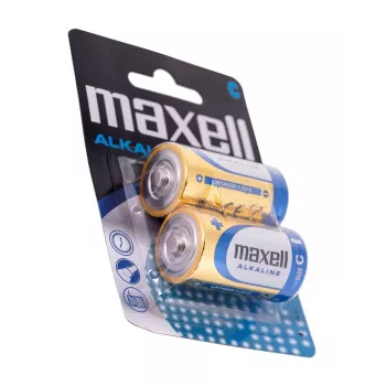 Batteria monouso MAXELL LR14 (C) alcalina 1,5 V, 2 pz., blister