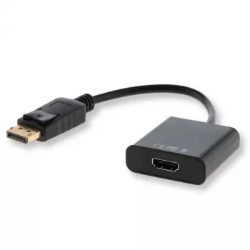 Savio CL-55 adattatore per cavo video 0,2 m DisplayPort HDMI Type A (standard) nero