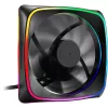 Ventola Sharkoon RGB SHARK Lights 12 cm nero