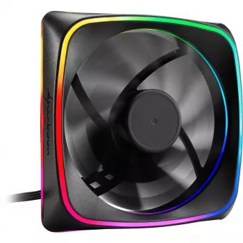 Ventola Sharkoon RGB SHARK Lights 12 cm nero
