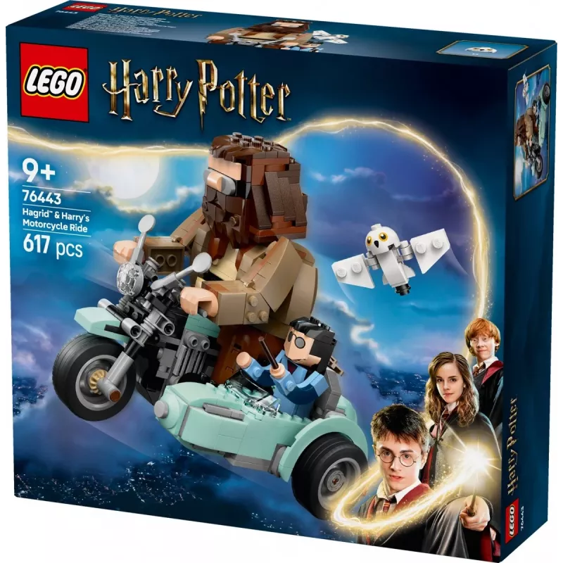 LEGO HARRY POTTER 76443 Il giro in moto di Hagrid e Harry