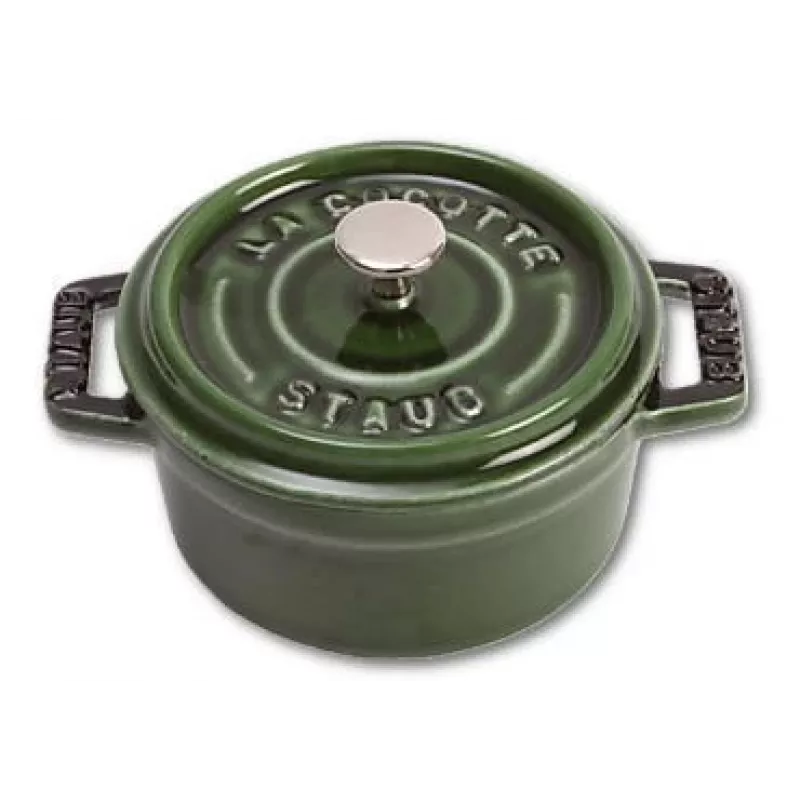 Staub 40509-804 Mini Cocotte 10 cm, verde basilico, ghisa