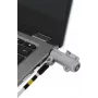 Mobilis cavo di sicurezza con lucchetto - nero (001378)