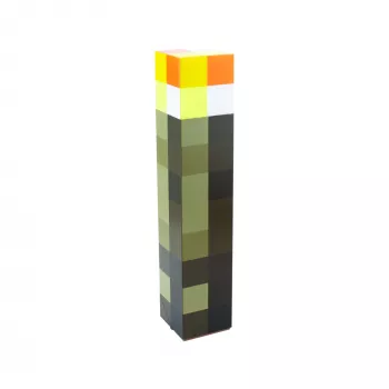 Lampada da tavolo Paladone Torch Light PP9202MCFV3 design Minecraft a batteria