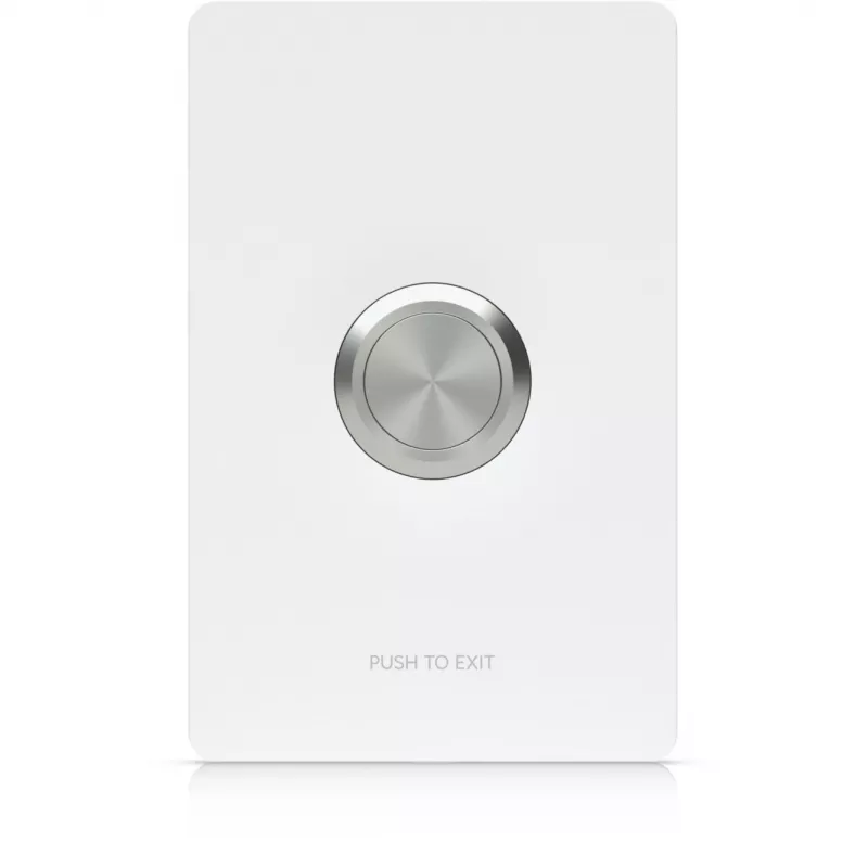 Pulsante di uscita con filo Ubiquiti UA-Button alimentazione DC 30V policarbonato